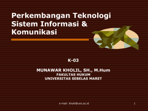 jurisdiction hukum teknologi informasi prof.dr.ahmad m. ramli,sh.,mh