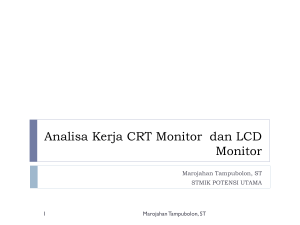 Analisa Keraj CRD dan LCD
