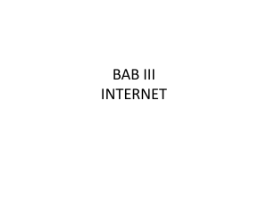 bab iii internet