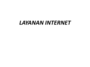 3. Layanan Internet