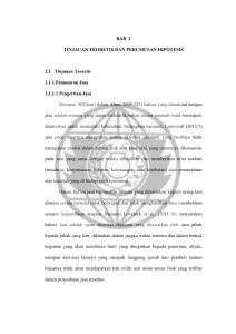 BAB 2 TINJAUAN TEORETIS DAN PERUMUSAN HIPOTESIS 2.1