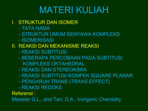 Struktur dan Isomer