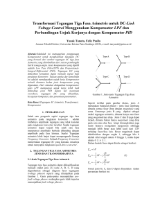 Transformasi Tegangan Tiga Fasa Asimetris - Faculty e