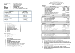 Nama Program Studi Program Studi S