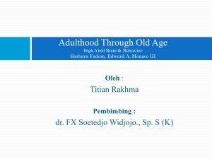 Adulthood Through Old Age