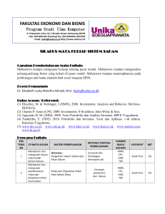 silabus mata kuliah teori investasi - E