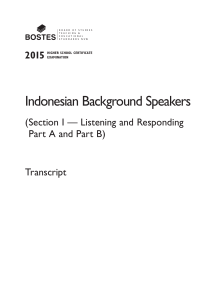 2015 Indonesian Background Speakers Transcript