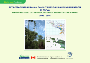 Atlas Sebaran Gambut.. - Wetlands International Indonesia