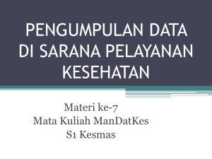 PENGUMPULAN DATA