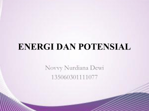 energdi dan potensial