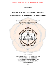 model pengereman mobil listrik berbasis