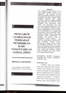 sosrAl, (PrPS) - ePrints Sriwijaya University