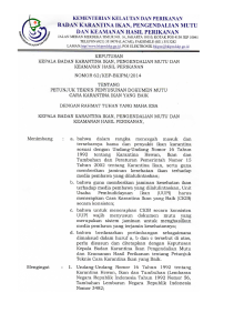 62/kep-bkipm/2014 - Kementerian Kelautan dan Perikanan
