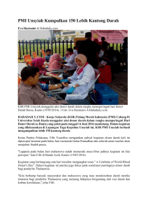 PMI Unsyiah Kumpulkan 150 Lebih Kantong Darah