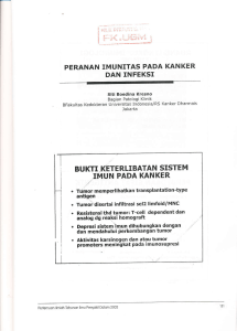 peranan imunitas pada kanker