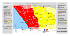 Tsunami Evacuation Map for Seminyak Peta Evakuasi