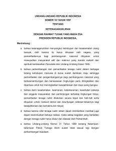 undang-undang republik indonesia