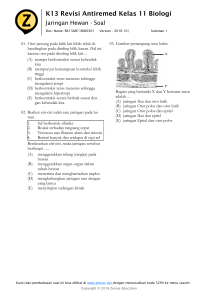 K13 Revisi Antiremed Kelas 11 Biologi