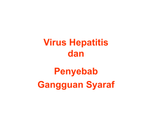 Virus Hepatitis dan