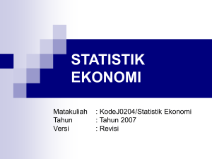 statistik bisnis - Binus Repository