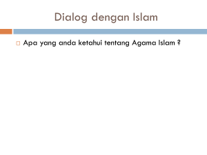 Dialog dengan Islam