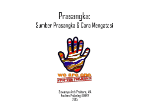 Prasangka: Cara Mengatasi