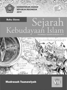 i Sejarah Kebudayaan Islam Kurikulum 2013