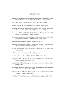 DAFTAR PUSTAKA Abdullah bin Muhammad bin Abdurrahman Alu