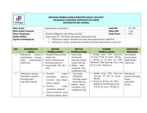 RPS IPC 324 – Keperawatan Sistem Reproduksi 1