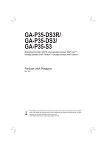 GA-P35-DS3R/ GA-P35-DS3/ GA-P35-S3