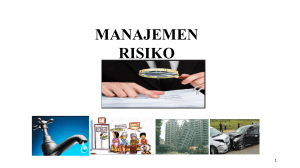 manajemen risiko - Itjen Ristekdikti