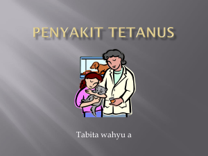 Tetanus - dolisitumeang