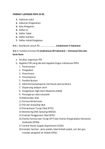 format laporan pkpa di farmasi rumah sakit