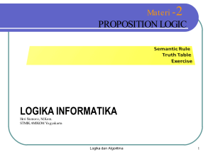 logika informatika - E