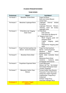 sylabus pengantar bisnis