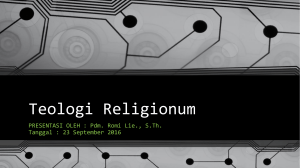 Teologi Religionum