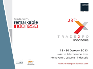 sekilas trade expo indonesia (tei) 2013