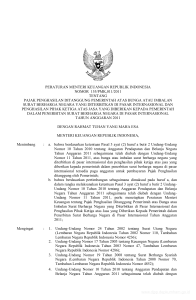 peraturan menteri keuangan republik indonesia nomor 155/pmk,011