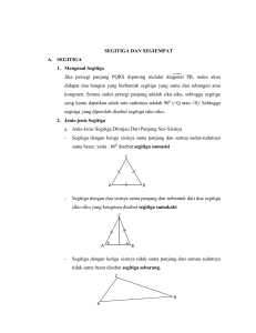 segitiga dan segiempat