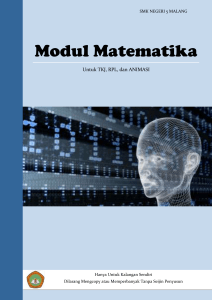 modul matriks smk kelas x