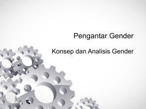 Pengantar Gender