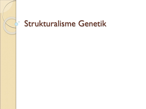 Strukturalisme Genetik