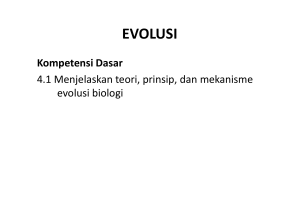 evolusi - SMAN 78 Jakarta