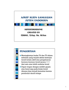 ASKEP KLIEN GANGGUAN SISTEM ENDOKRIN PENGERTIAN