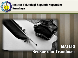 MATERI Sensor dan Tranduser - Share ITS