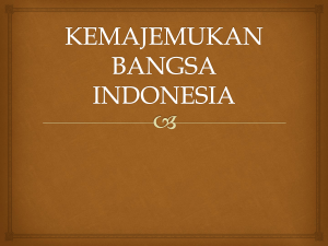 kemajemukan bangsa indonesia
