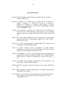 39 DAFTAR PUSTAKA Ames, B.N.(1989), Endogenous DNA