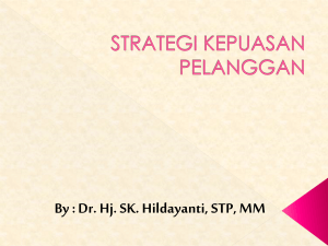 strategi kepuasan pelanggan