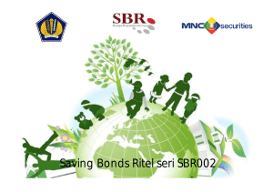 Saving Bonds Ritel seri SBR002