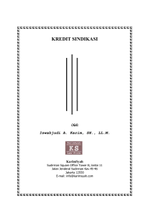 kredit sindikasi - KarimSyah Law Firm